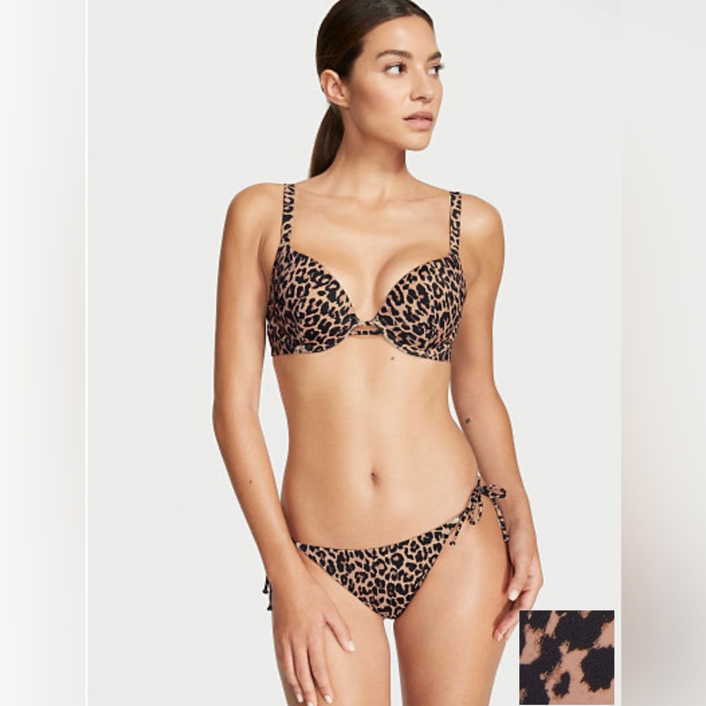 🆕 Victoria's Secret Swim Very Sexy Push-Up Wide Strap Bikini Top